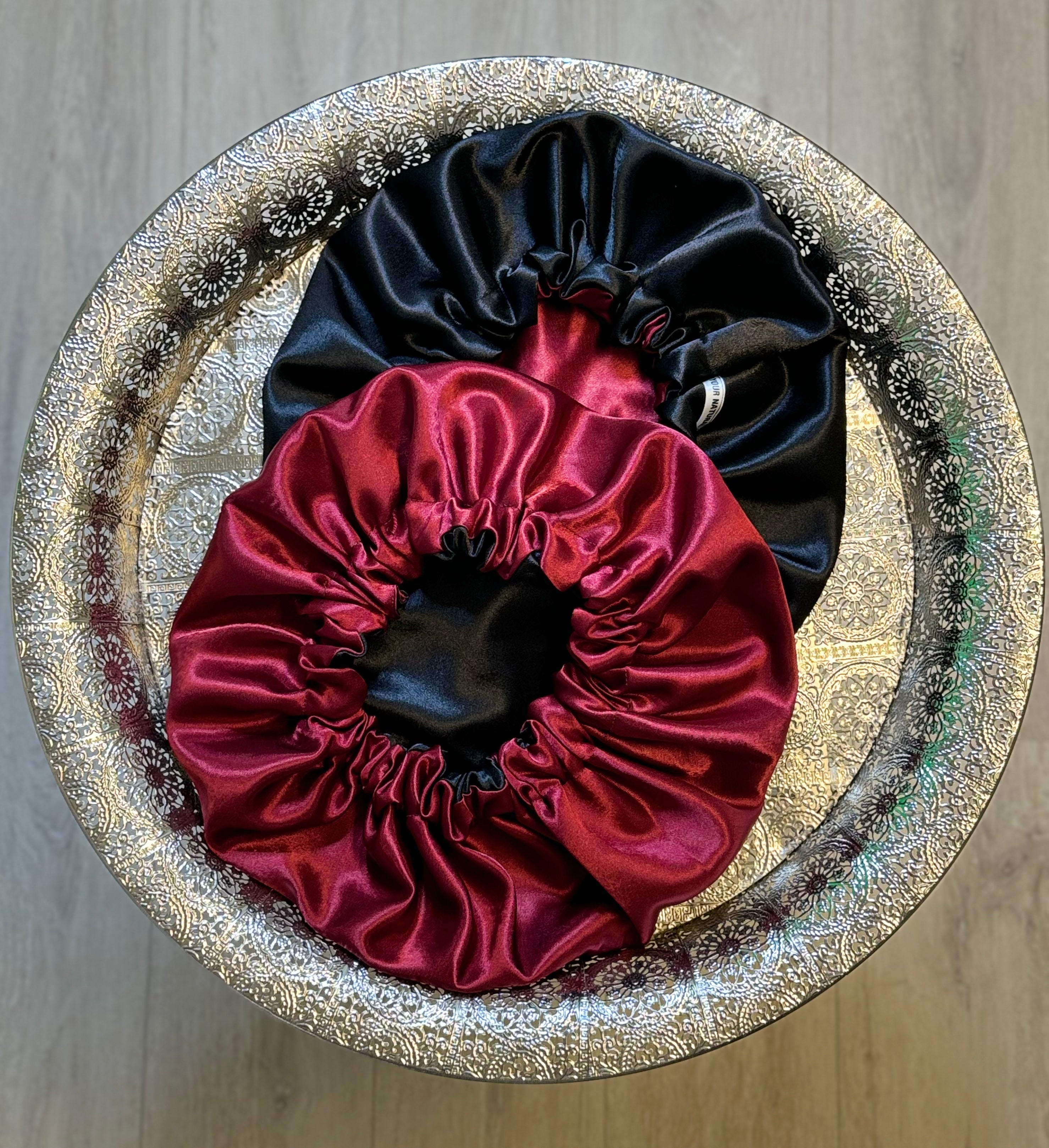 Bonnet en satin