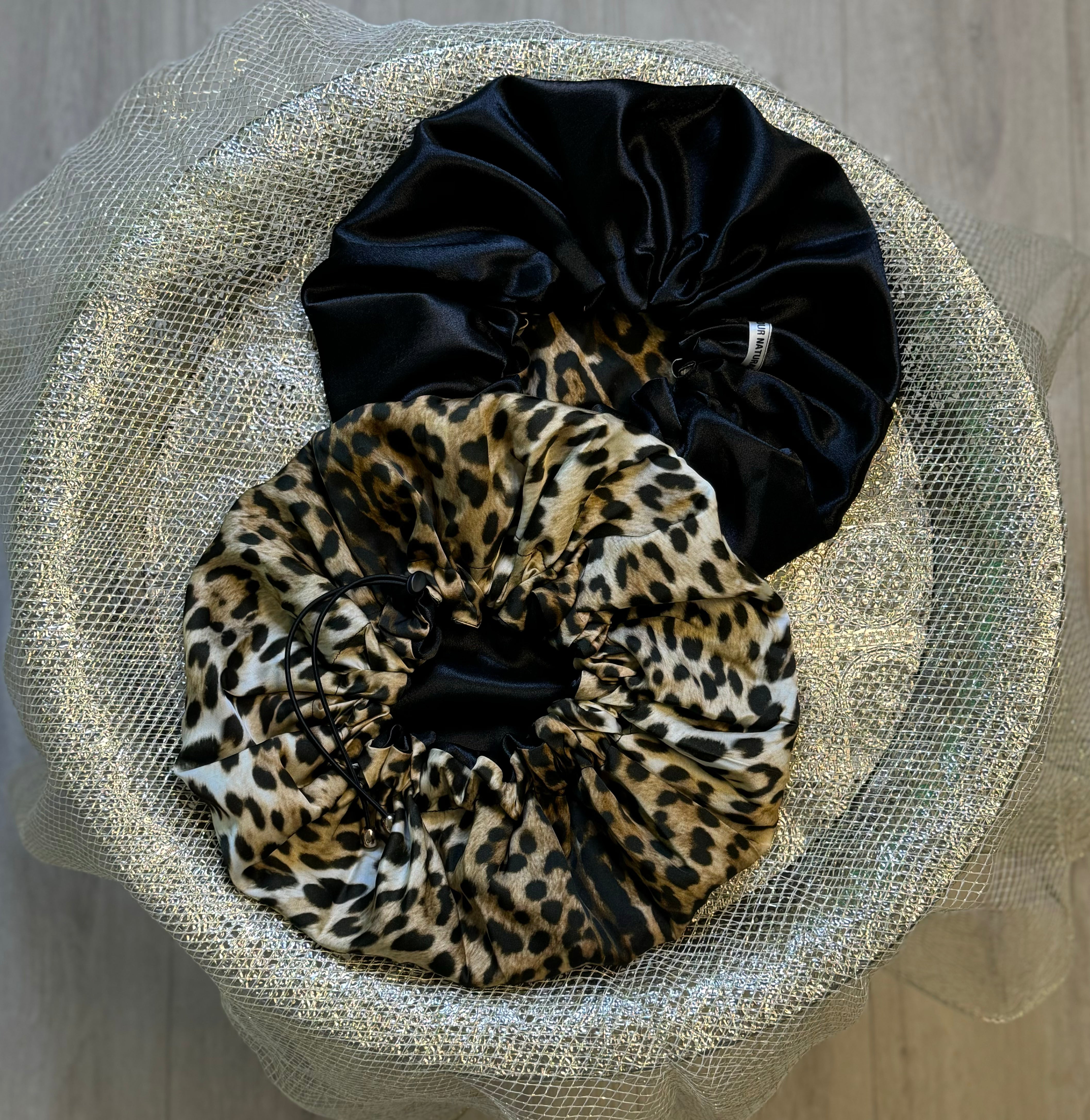 Bonnet en satin