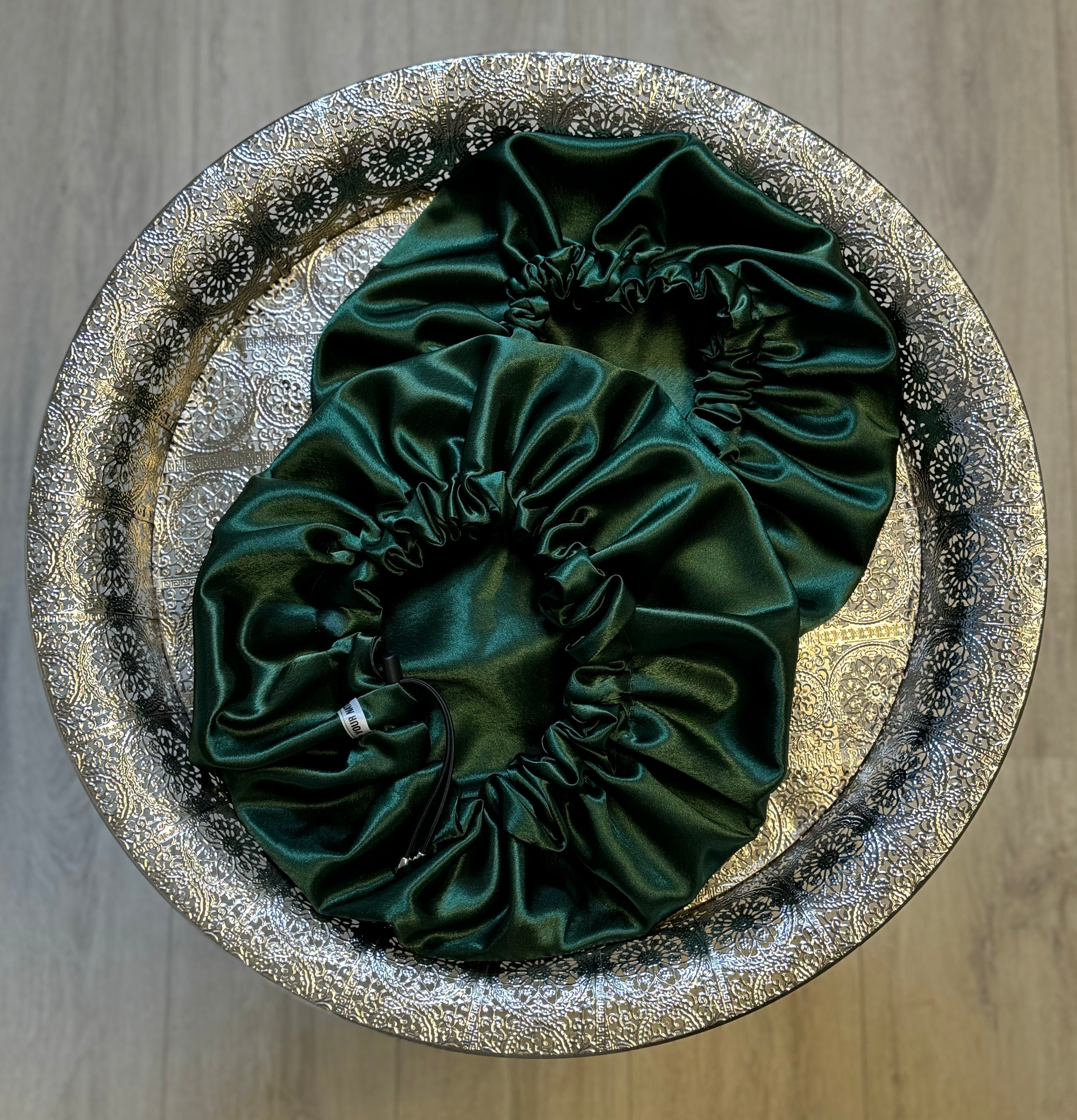Bonnet en satin